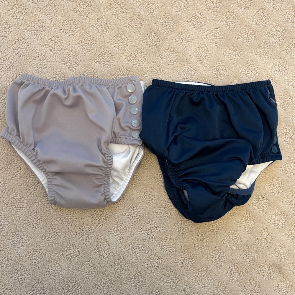 Set of 2 - Green Sprouts Reusable Swim Diapers - 3T and 5T